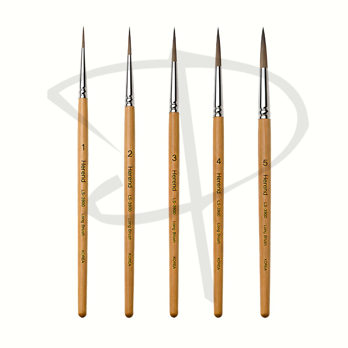Pinceles redondos profesionales - Herend LS 3900 Long Brush