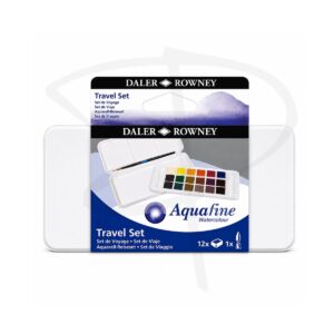 Acuarelas en pastilla – Daler Rowney - 12 unidades