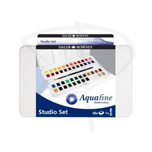 Acuarelas en pastilla – Daler Rowney - 48 unidades