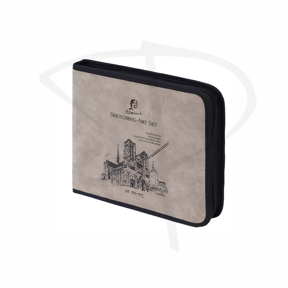 Set completo de dibujo - Giorgione Art Sketching - 38 unidades