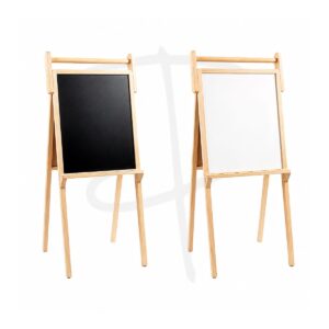 Caballete para niños con doble pizarra - 98 x 40 cm