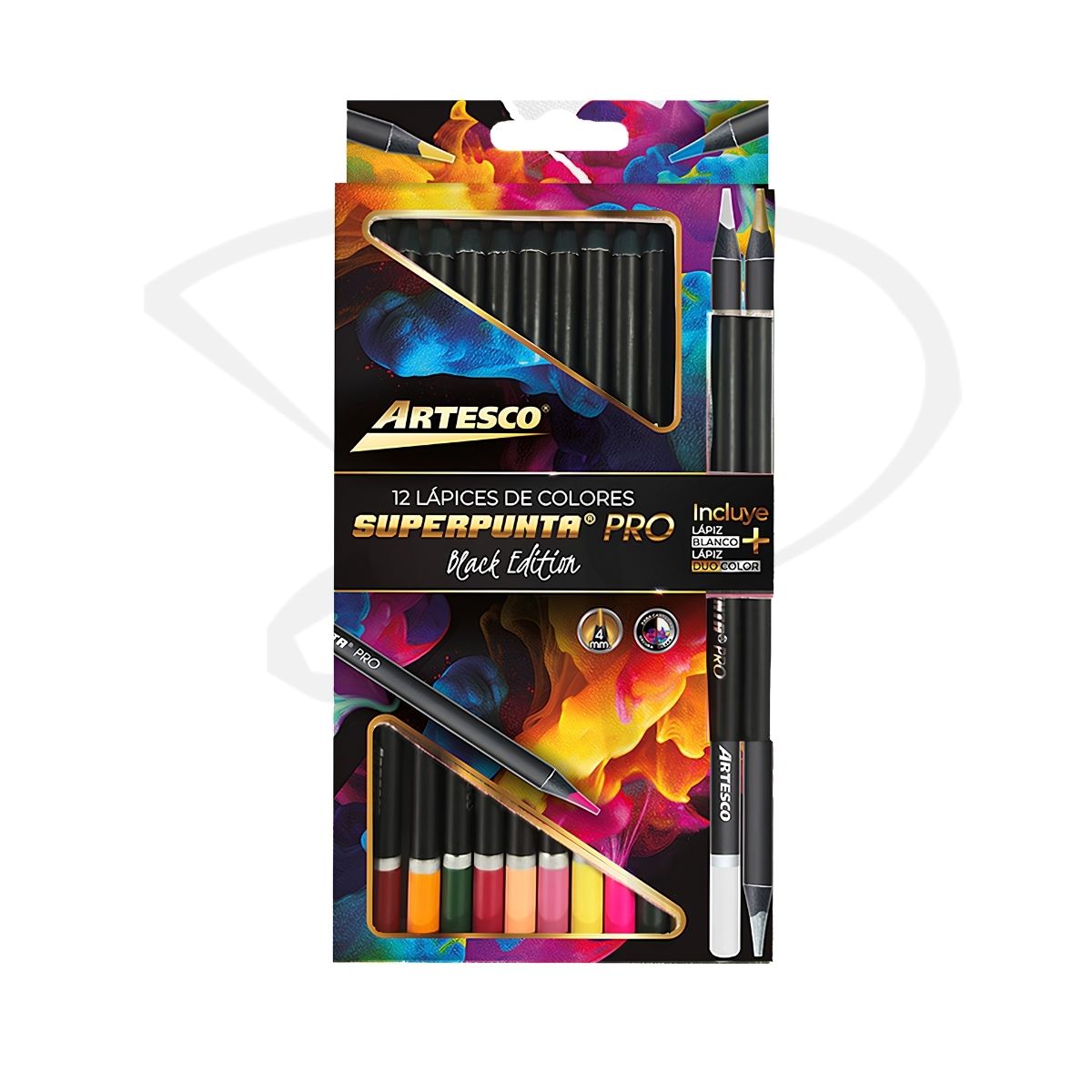 Colores - Artesco Black Edition - 14 unidades