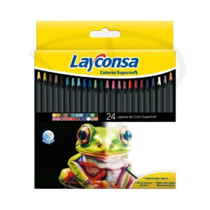Colores supersoft - Layconsa - 24 unidades