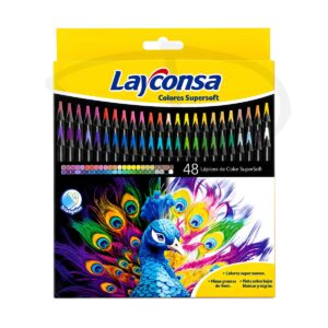Colores supersoft - Layconsa - 48 unidades
