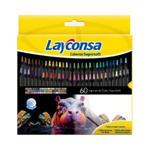 Colores supersoft - Layconsa - 60 unidades