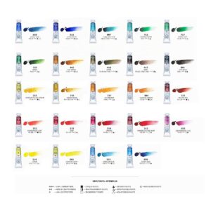 Alternative view of Acuarelas en tubo - White Nights - 24 unidades, 10 ml