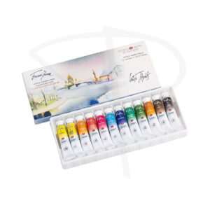 Acuarelas en tubo – White Nights – 12 unidades, 10 ml