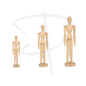 Maniquis de dibujo de madera