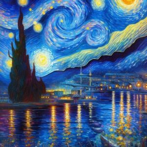 Cuadro de La Noche Estrellada