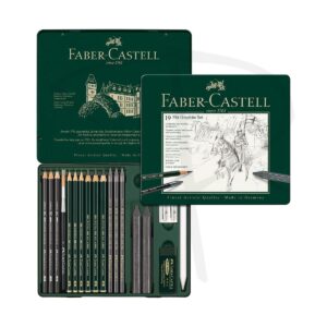Alternative view of Set de dibujo en grafito - Faber Castell Pitt Graphite Set - 19 unidades