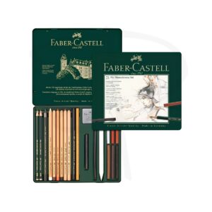 Alternative view of Set de dibujo monocromatico - Faber Castell Pitt Monochrome Set - 21 unidades