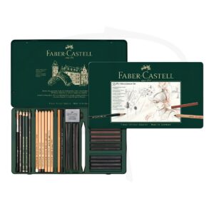 Alternative view of Set de dibujo monocromatico - Faber Castell Pitt Monochrome Set - 33 unidades