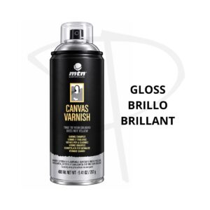 Spray Barniz brillante para oleo - Montana - 400 ml