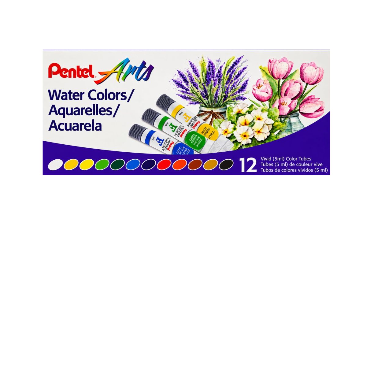 Acuarela - Pentel Arts - 12 unidades