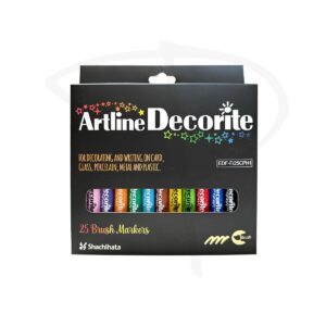 Plumones a base de agua - Artline Decorite - 25 unidades